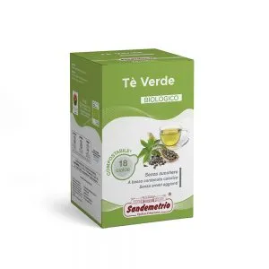 SignoriCaffè Tè e Tisane SanDemetrio The Verde cialde 18 pezzi