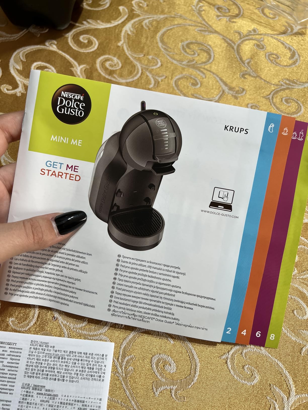 NESCAFÉ Dolce Gusto Krups Mini Me macchina caffè antracite 0,8 l Hot&Cold
