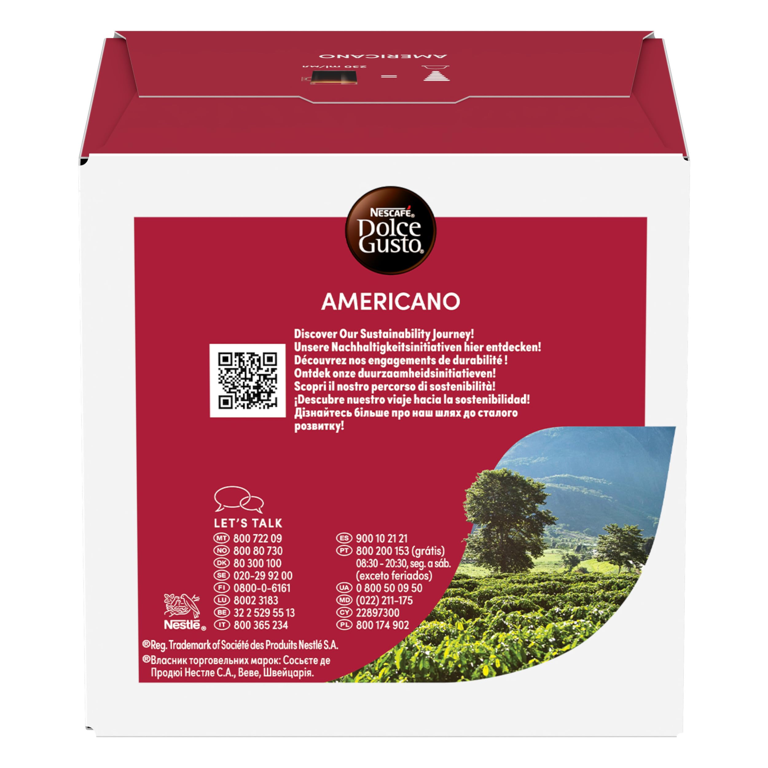NESCAFÉ Dolce Gusto Americano Caffè Lungo capsule 48 pezzi intensità 4/13