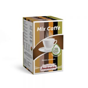 SignoriCaffè Capsule e Cialde Sandemetrio Mix Caffè cialde 18 pezzi