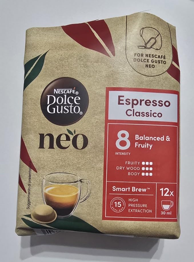 NESCAFÉ Dolce Gusto NEO Espresso Classico capsule 12 pezzi intensità 8