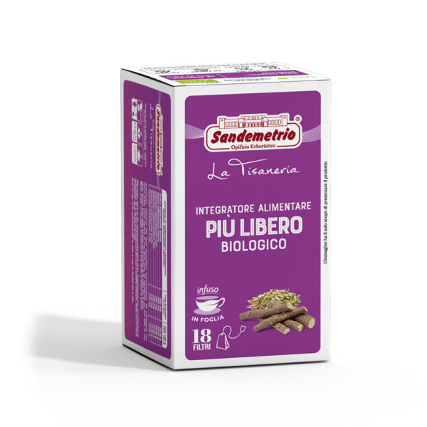 SanDemetrio Tè e Tisane Infuso Più Libero filtri 18 pezzi