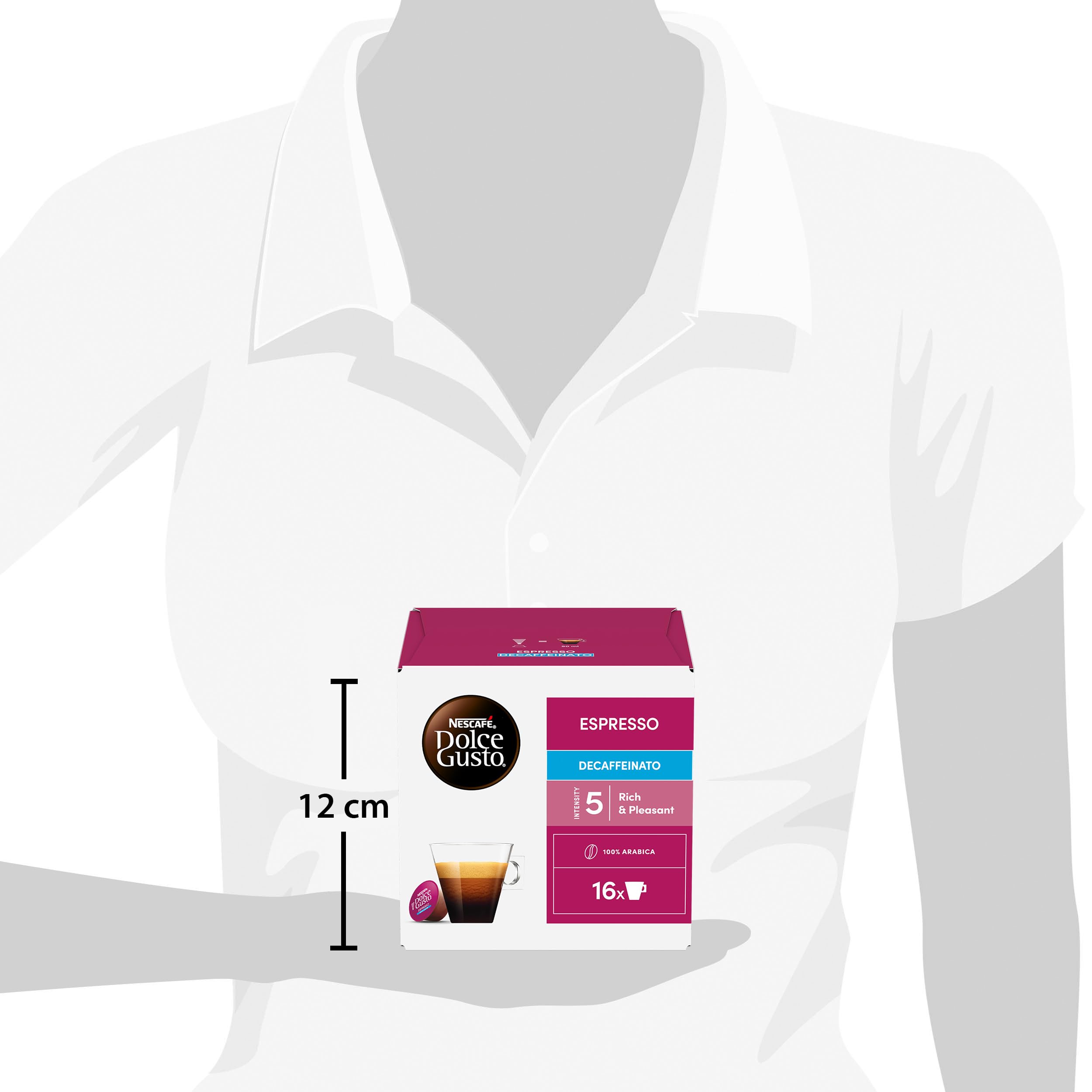 NESCAFÉ Dolce Gusto Espresso Decaffeinato capsule caffè 96 pezzi Arabica