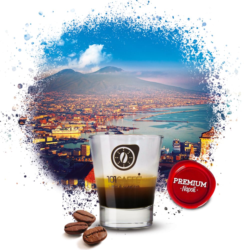 101 Caffè Tazzulella capsule caffè 50 pezzi miscela 50% Arabica