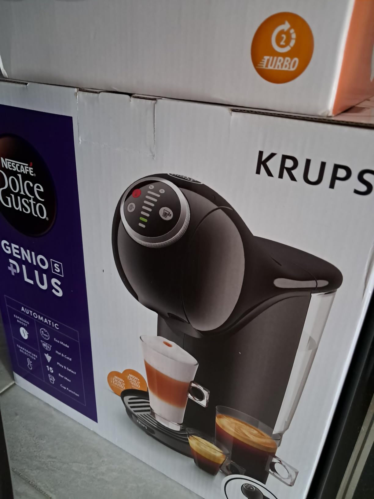 NESCAFÉ Dolce Gusto Genio S Plus macchina da caffè nera
