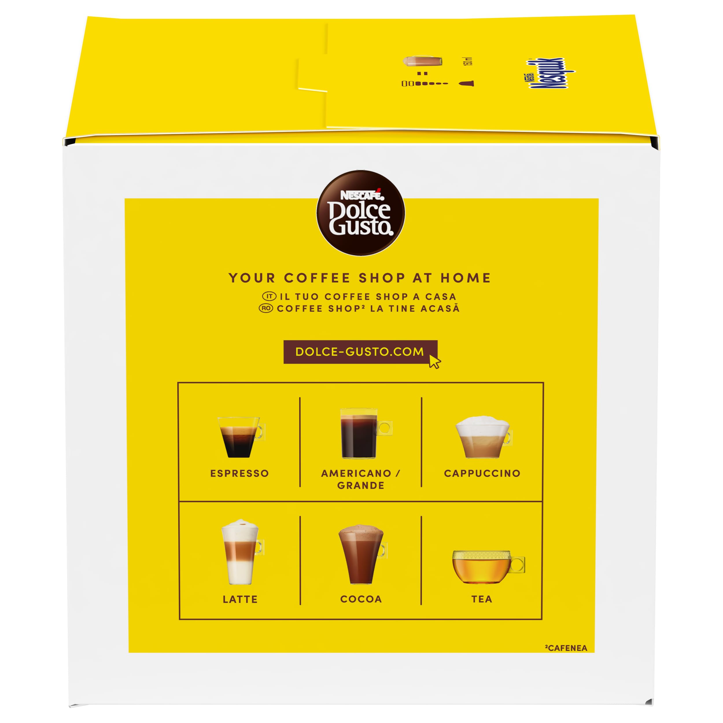 NESCAFÉ Dolce Gusto Nesquik capsule 48, bevanda al cioccolato