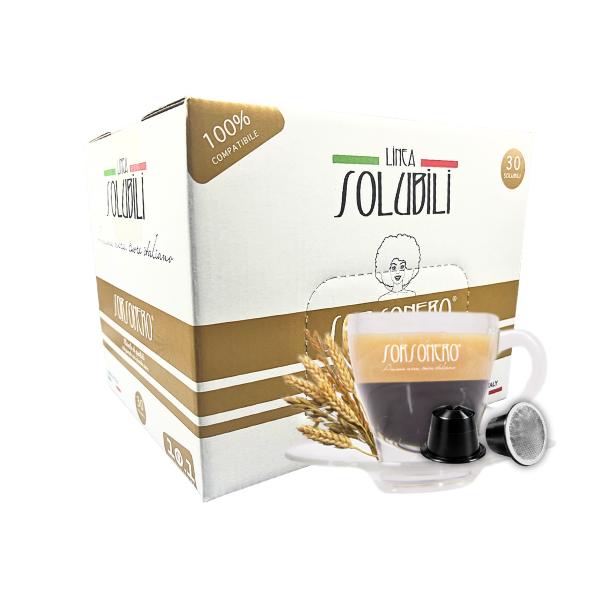 Greco Caffè Bevande Solubili 100% Nespresso Orzo capsule 30 pezzi