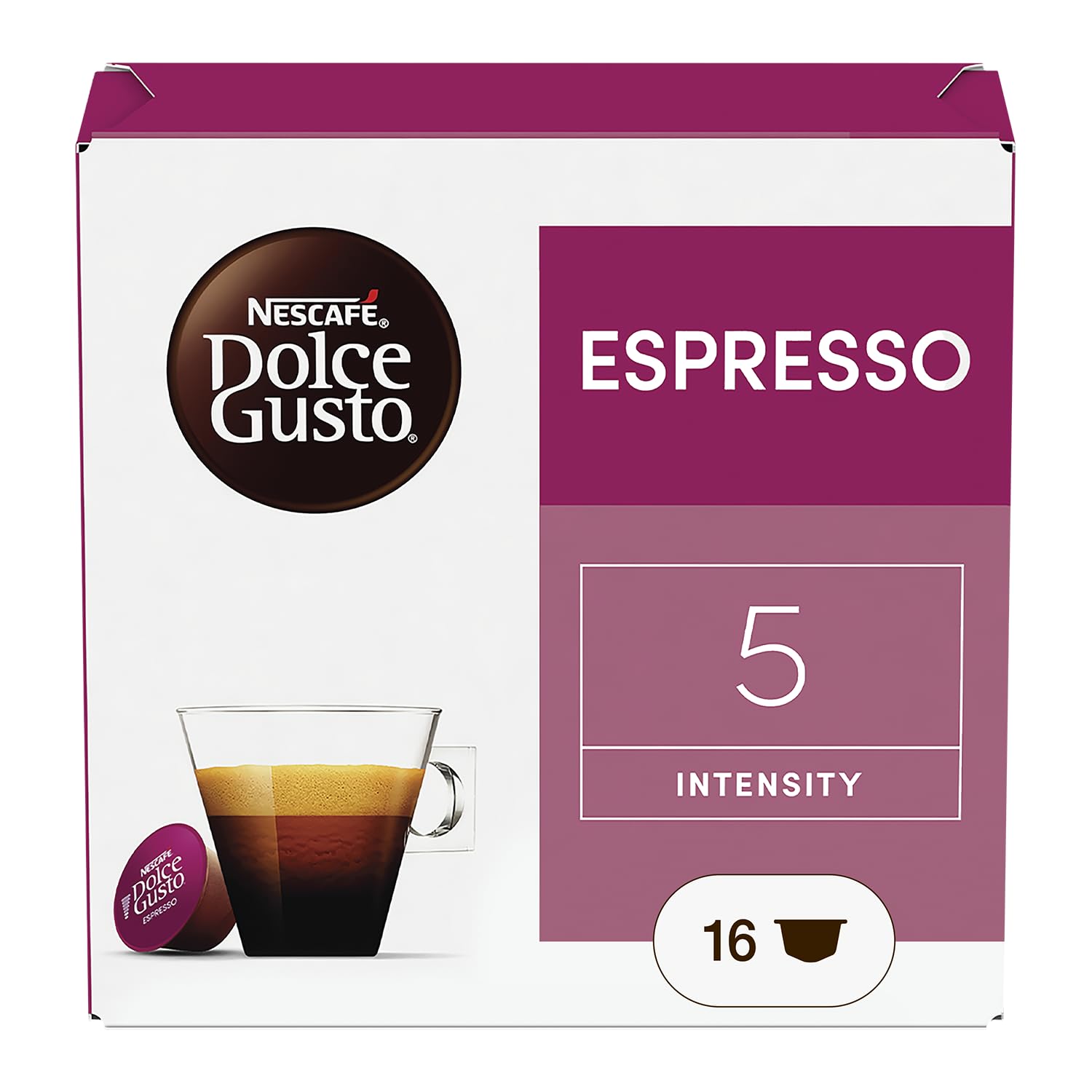 NESCAFÉ Dolce Gusto Capsule Caffè Espressi Espresso Barista capsule 96 intense