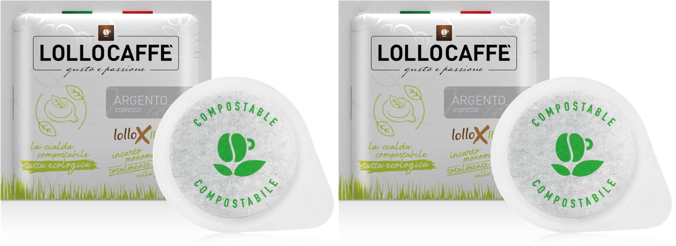 Lollo Caffe CIALDE Miscela Argento cialde 150 pezzi gusto pieno