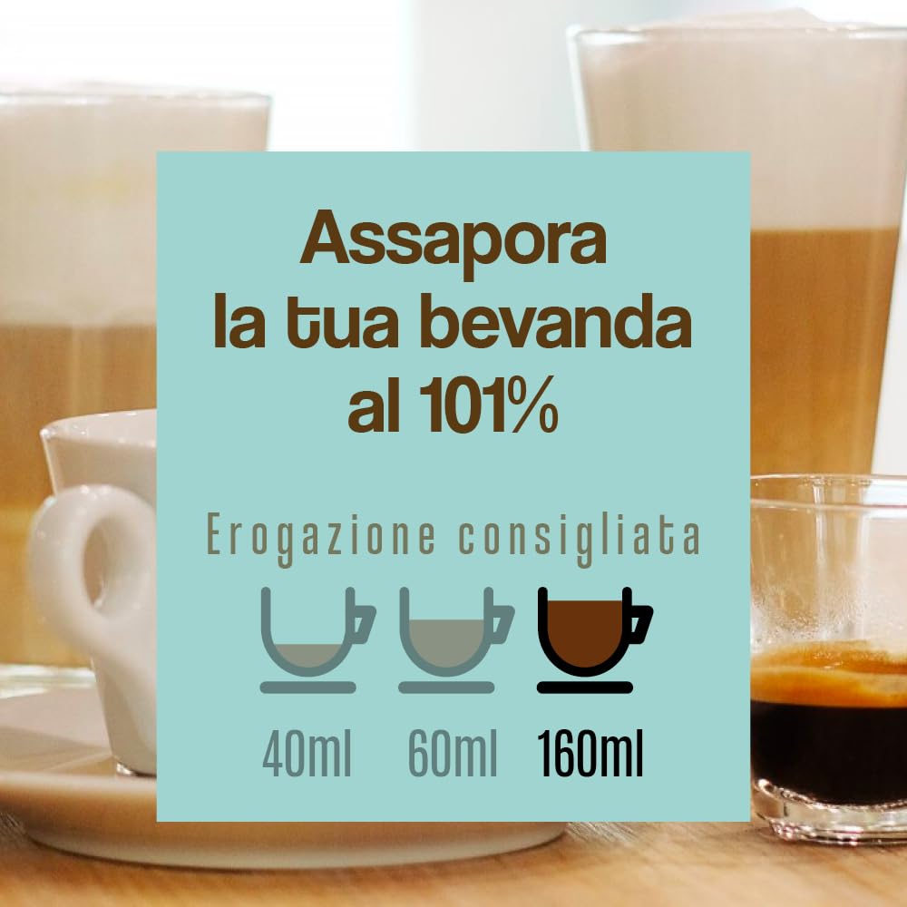 101 Caffè Tè, Tisane e Camomille Tea Pesca bevanda in capsule 10 pezzi