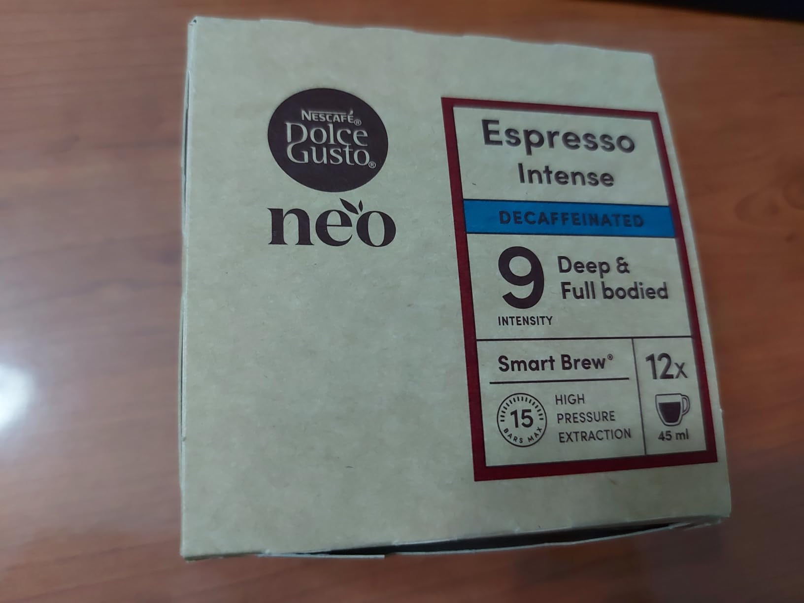 NESCAFÉ Dolce Gusto NEO Espresso Intenso Decaffeinato capsule 12 pezzi
