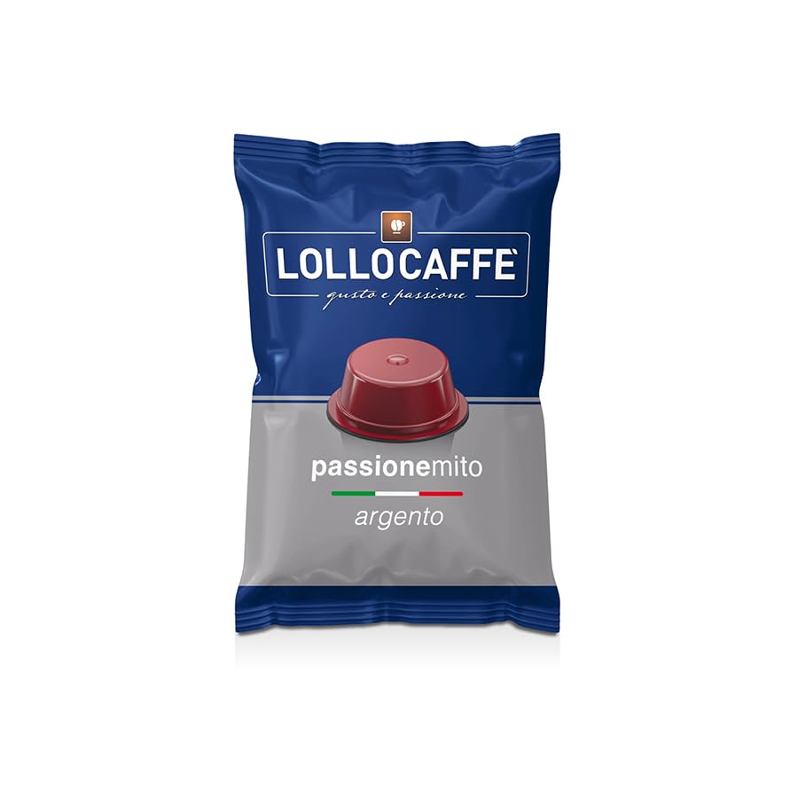 Lollo Caffe PASSIONEMIO Miscela Argento capsule caffè 300 compatibili