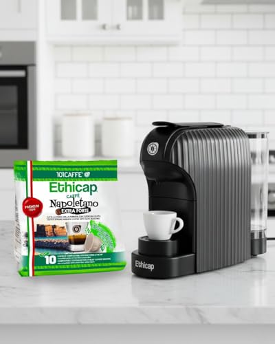 101 Caffè CAFFÈ Bellissima Ethicap macchina da caffè nera serbatoio 1 L