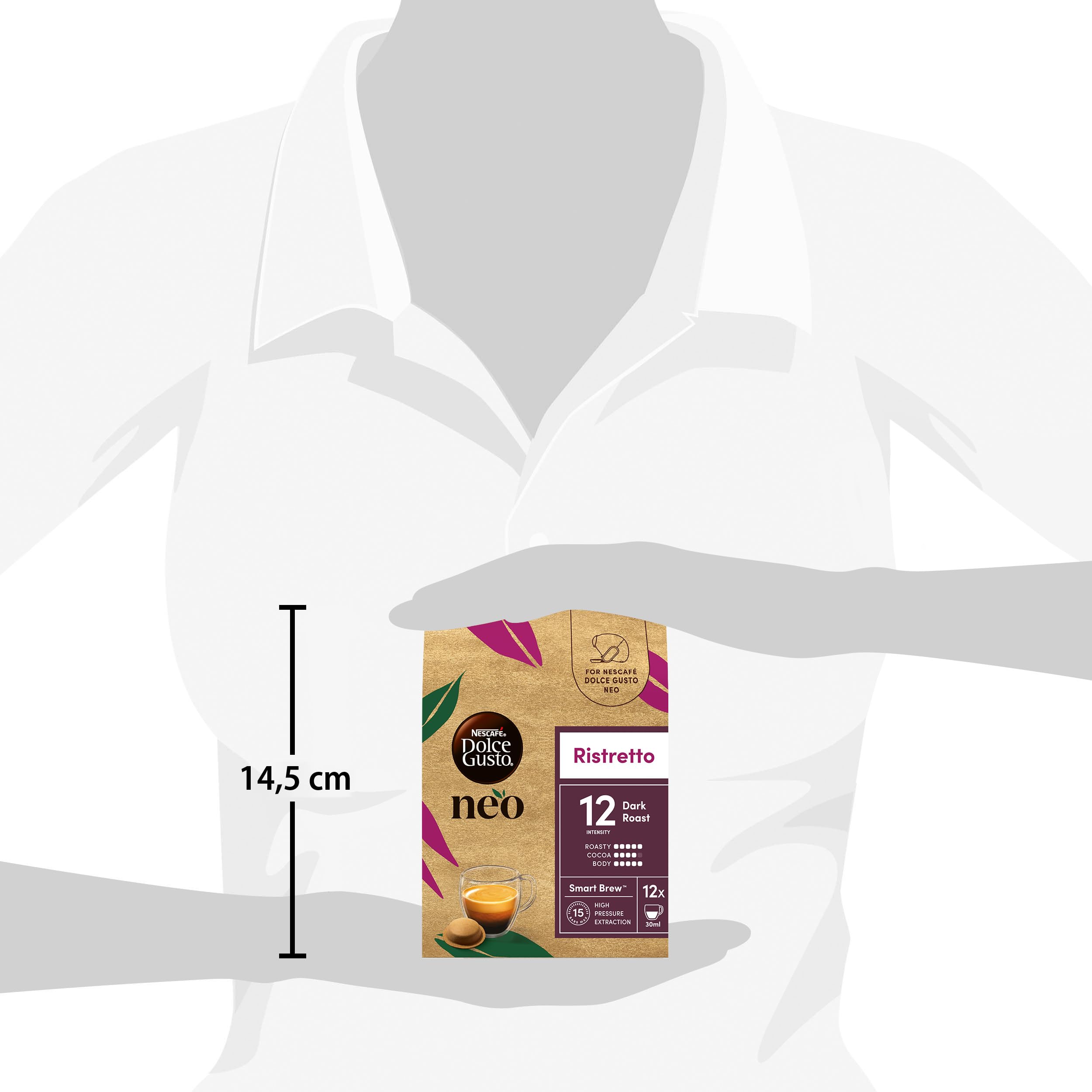 NESCAFÉ Dolce Gusto NEO Ristretto capsule 12 pezzi intensità 12