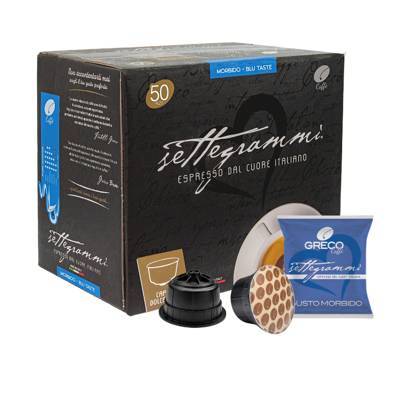 Greco Caffè Dolce Gusto Compatibile 100% capsule Gusto Morbido 50 pezzi