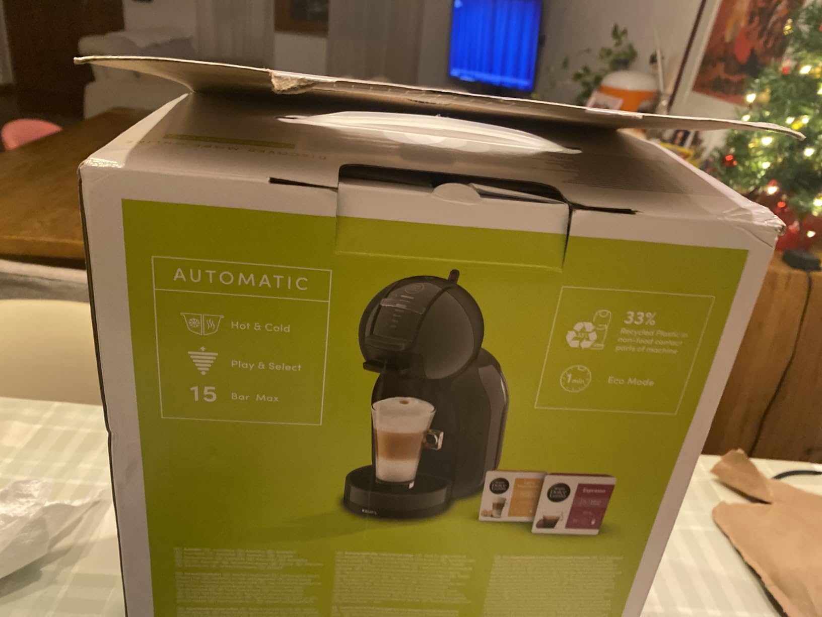 NESCAFÉ Dolce Gusto Krups Mini Me macchina caffè antracite 0,8 l Hot&Cold