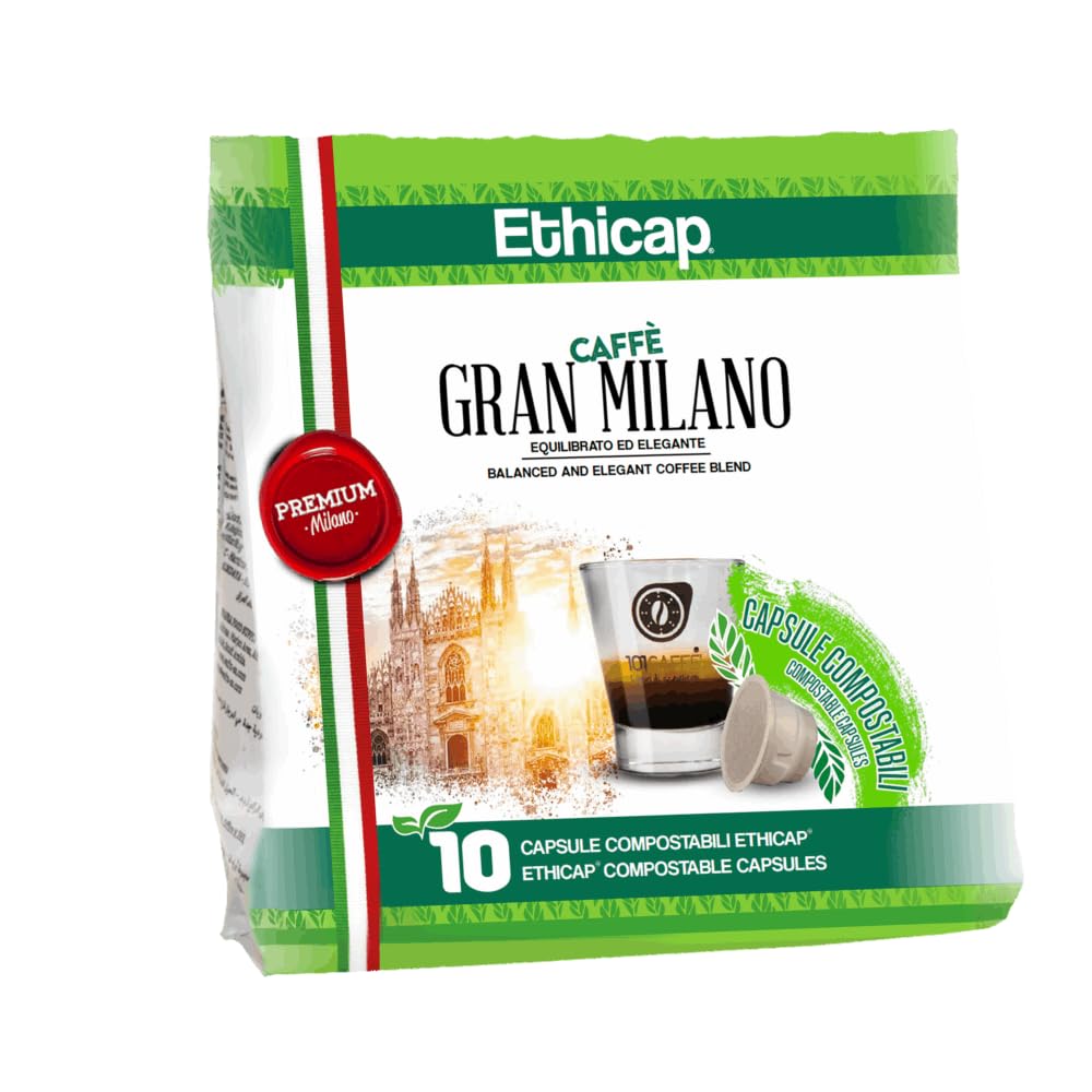101 Caffè Caffè Gran Milano capsule compostabili 10 Ethicap
