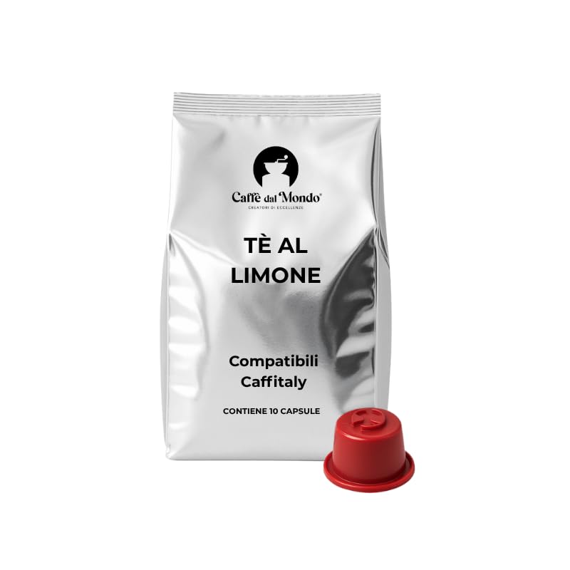 Caffè dal Mondo Capsule compatibili Caffitaly Tè al Limone capsule 50 pezzi
