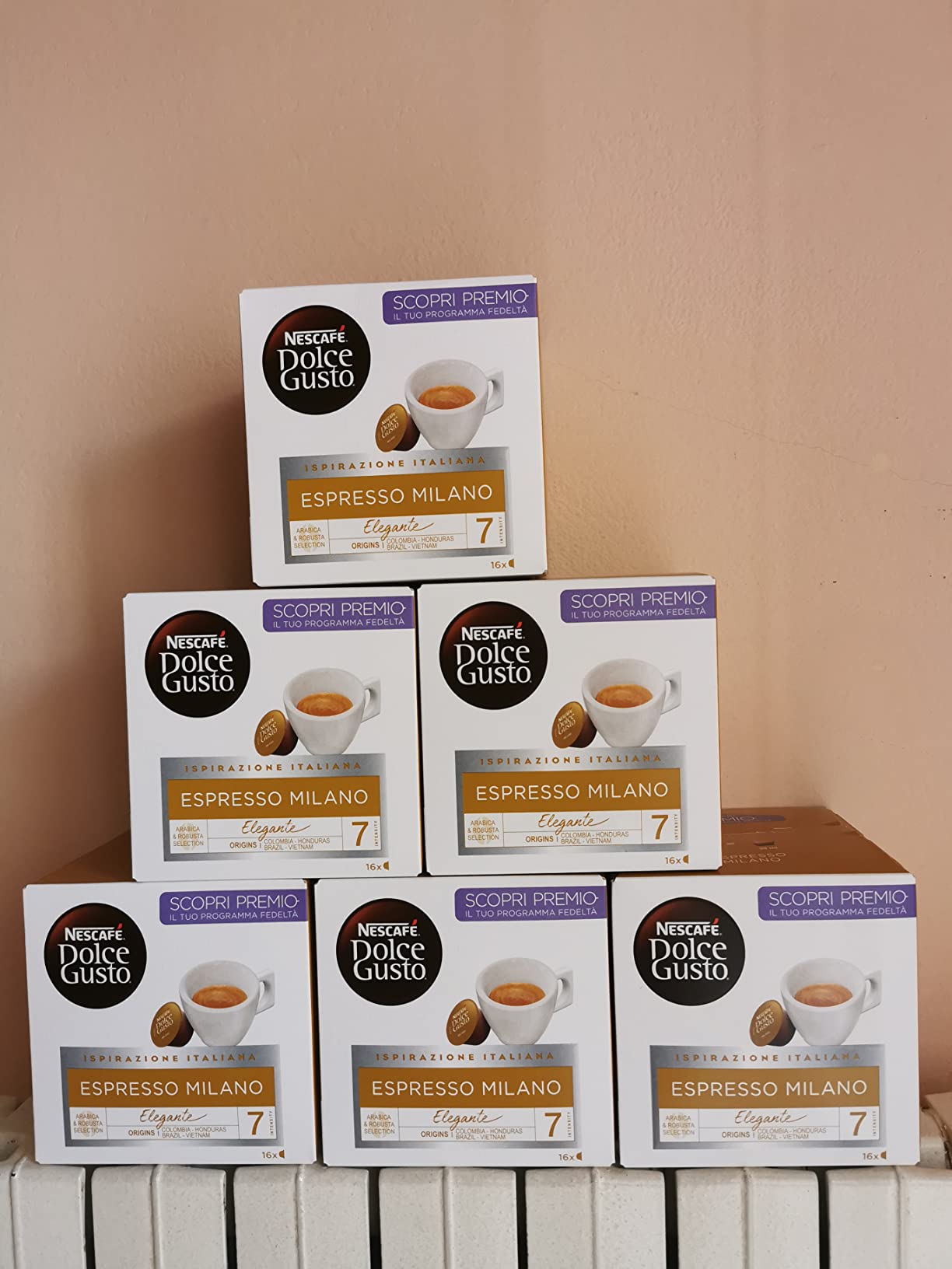 NESCAFÉ Dolce Gusto Espresso Milano caffè 96 capsule intensità 7/13