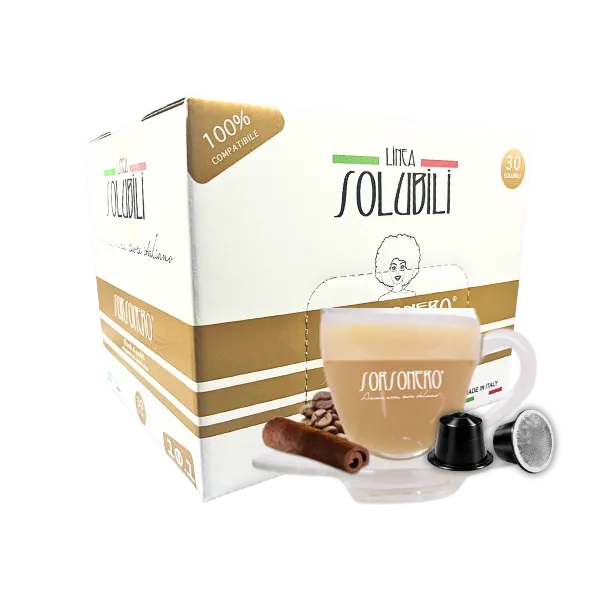 Greco Caffè Bevande Solubili 100% Nespresso® bevanda cappuccino 30 pz