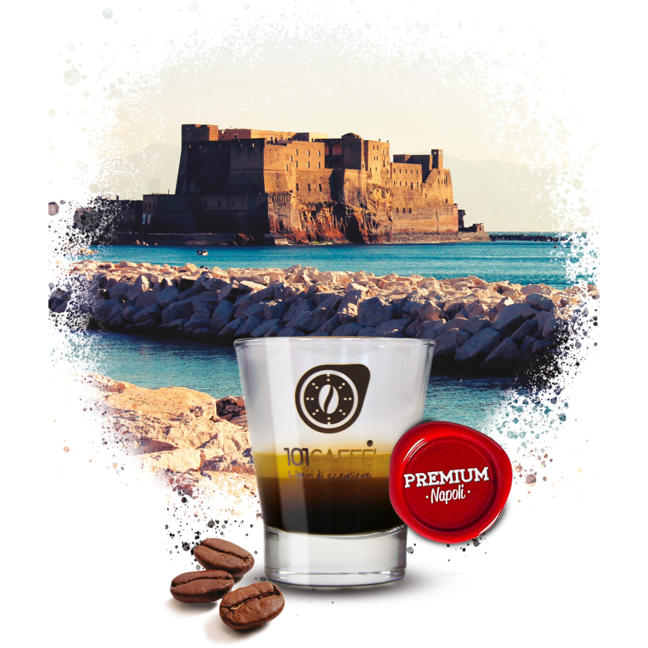 101 Caffè CAFFÈ Napoletano capsule 50 pezzi 100% Robusta
