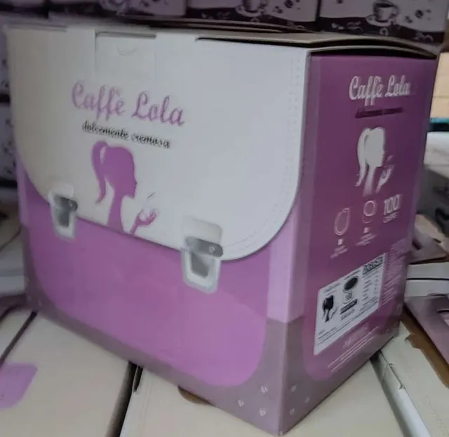 SignoriCaffè Capsule e Cialde Lola Robusta capsule 100 pezzi miscela Robusta