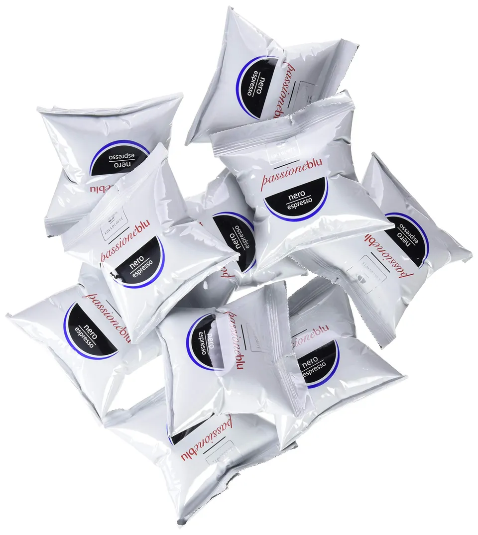 Lollo Caffè PassioneBlu Passioneoltremare capsule Miscela Oro 100 pezzi