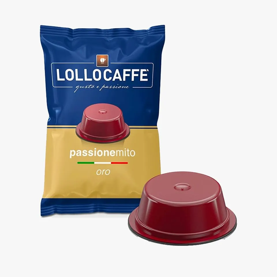 Lollo Caffè Passione Mio capsule Oro Espresso 300 pezzi compatibili A Modo Mio