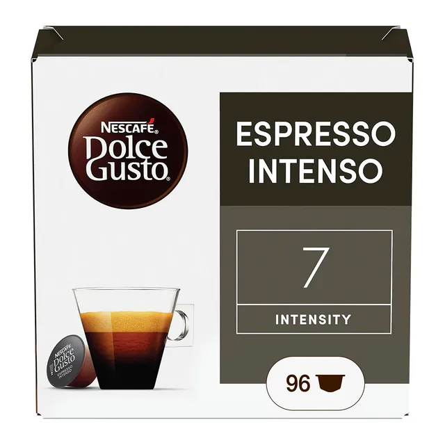 NESCAFÉ Dolce Gusto Espresso Intenso capsule caffè 96 pezzi tostatura medio-scura
