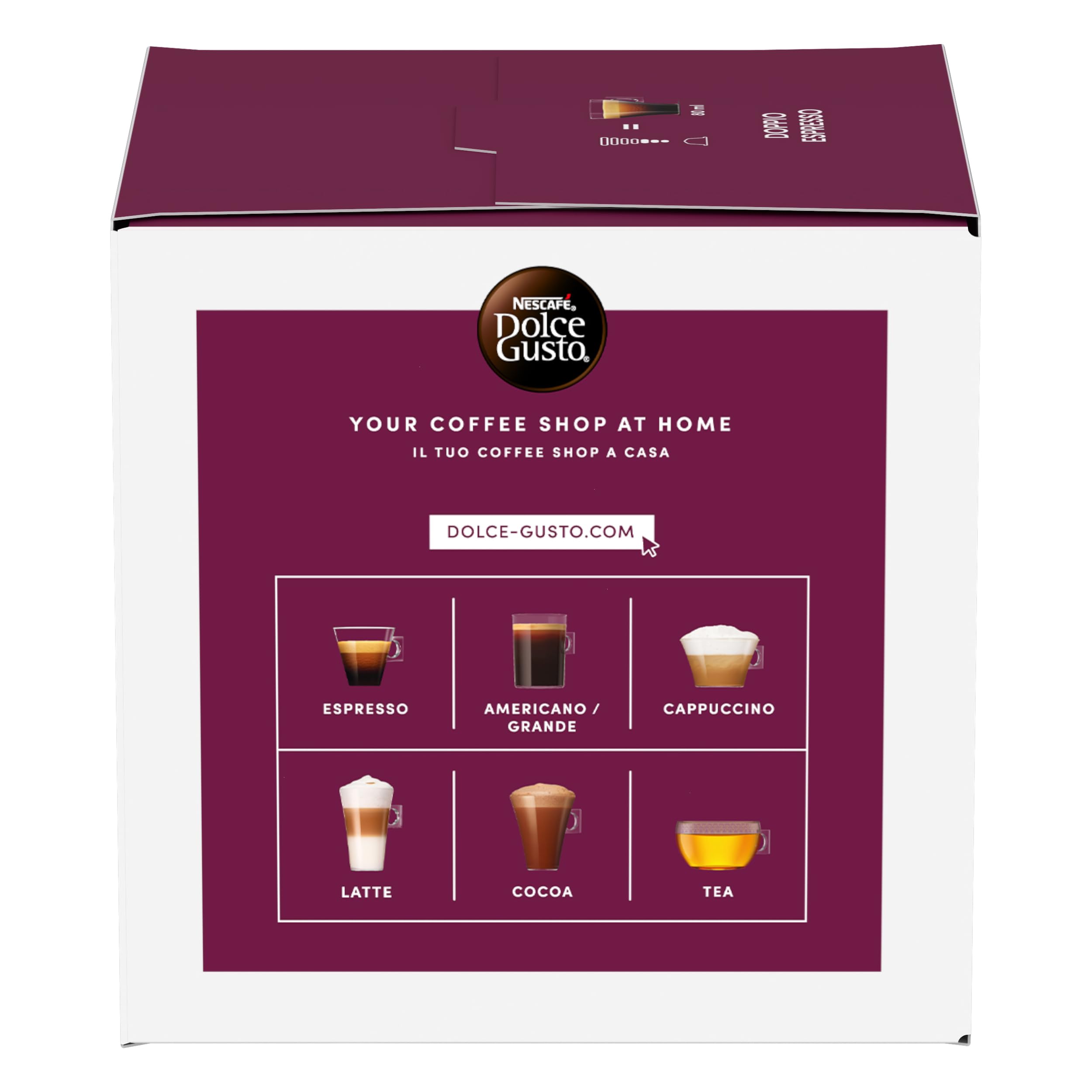 NESCAFÉ Dolce Gusto Doppio Espresso capsule caffè 48 intenso