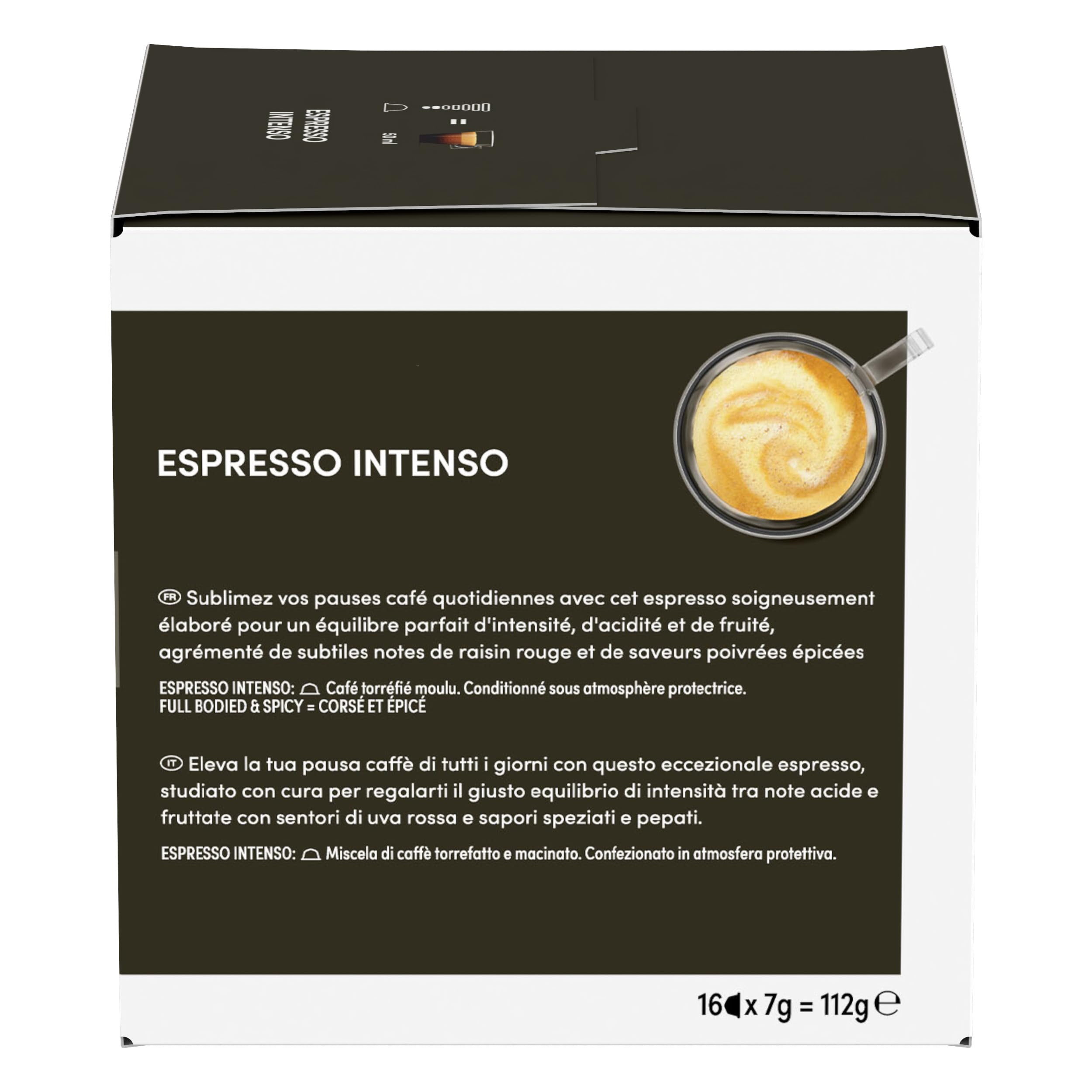NESCAFÉ Dolce Gusto Espresso Intenso capsule caffè 96 pezzi tostatura medio-scura