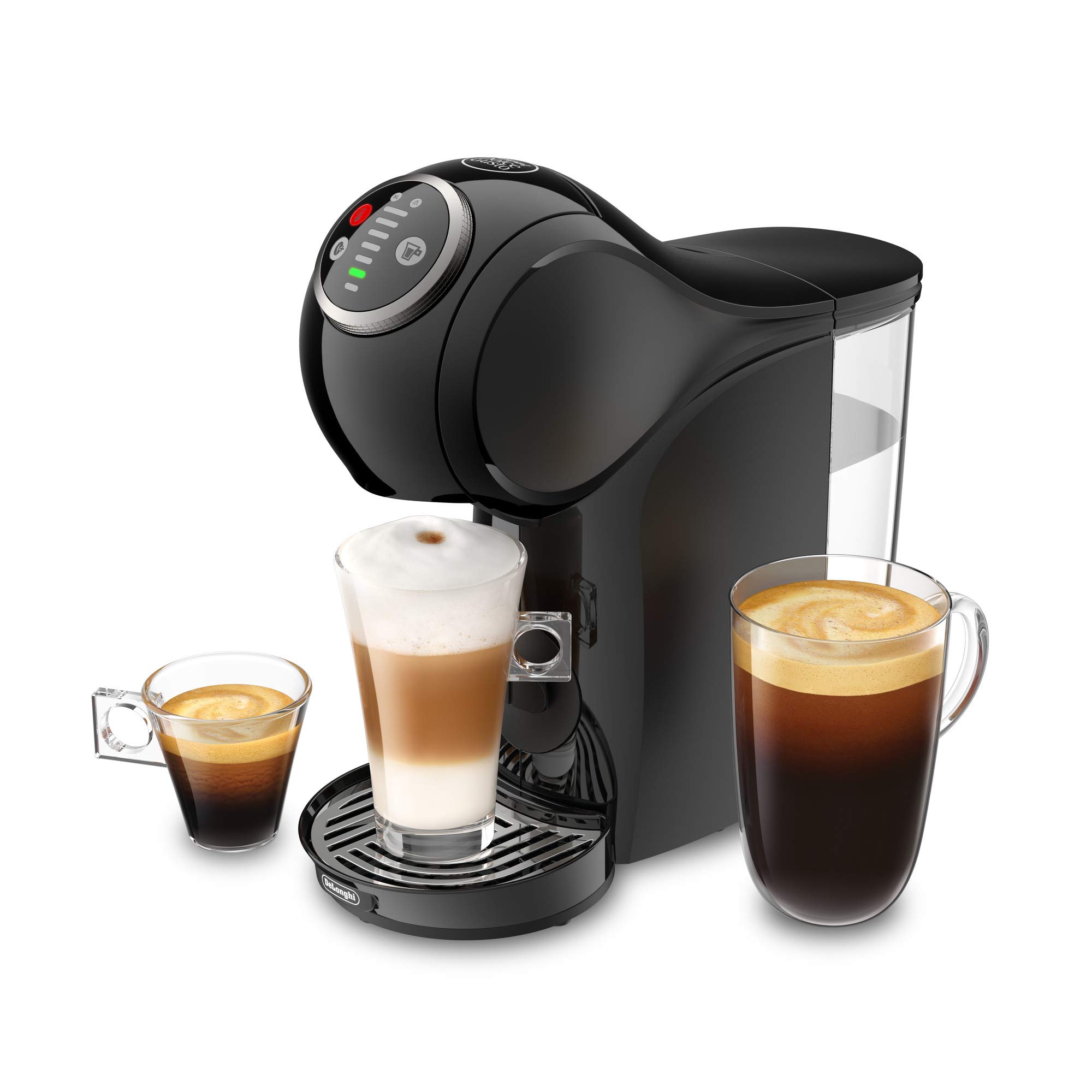 NESCAFÉ Dolce Gusto De'Longhi Genio S Plus macchina capsule nera 0,8 l automatica