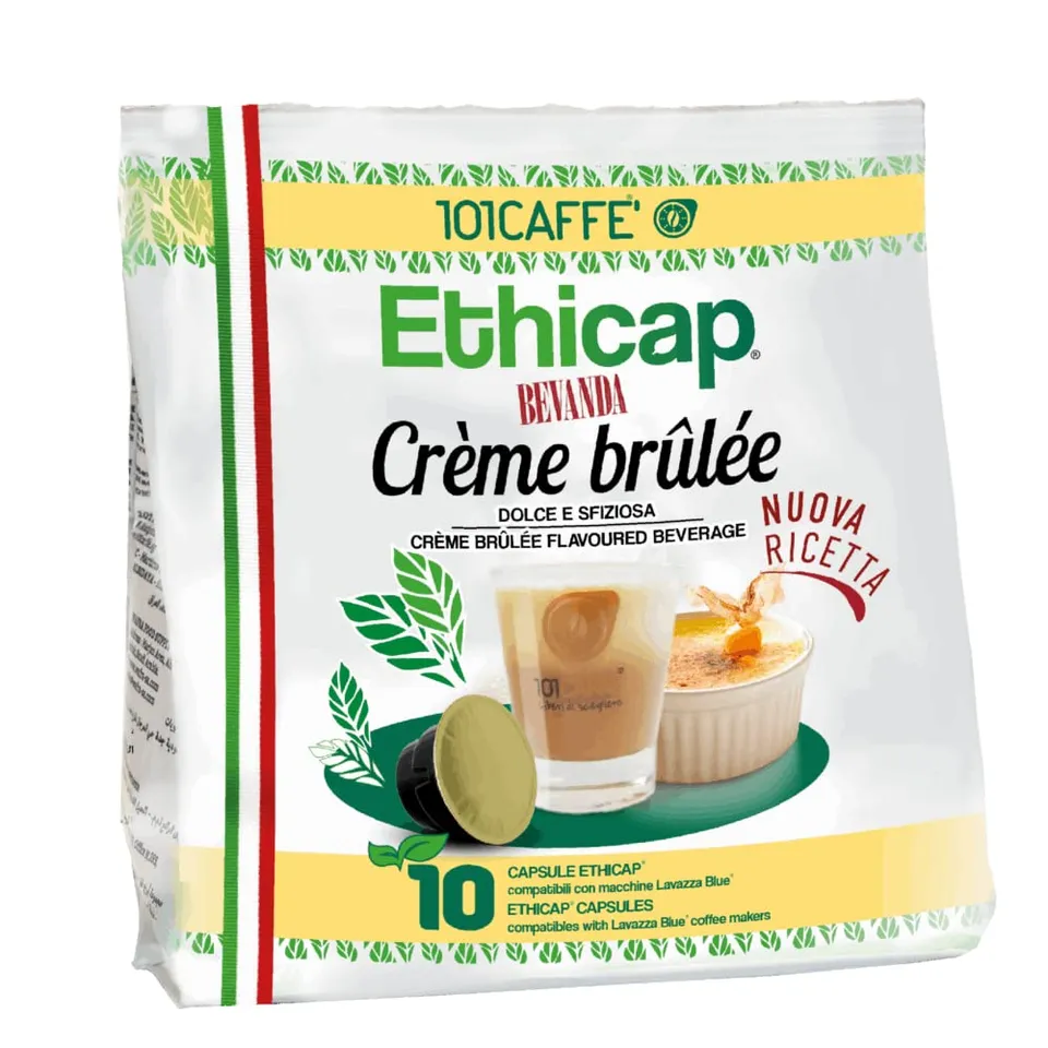 101 Caffè Bevande Golose Creme Brulee capsule 10 pz