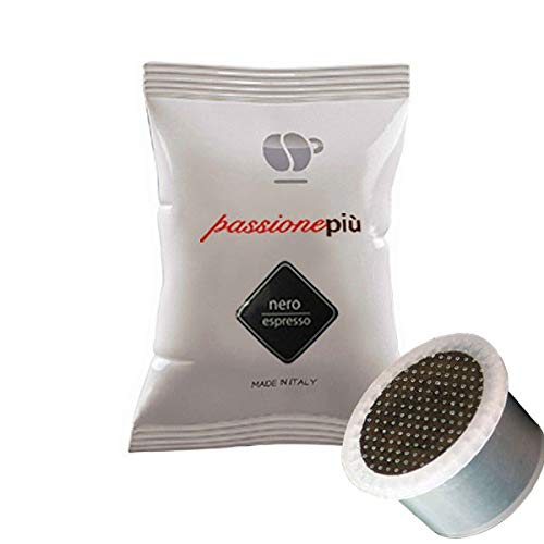 Lollo Caffè Uno System Passione Piu capsule 100 pezzi, Miscela Nera