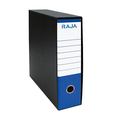 Classic Registratore archivio formato commerciale dorso 8 blu in cartone