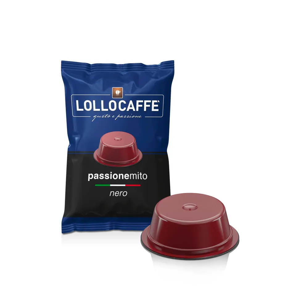Lollo Caffe PASSIONEMIO Compatibili A Modo Mio Miscela Nera capsule 200 pezzi