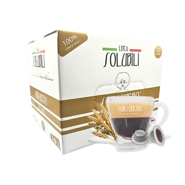 Greco Caffè Bevande Solubili 100% Bialetti® 30 capsule orzo