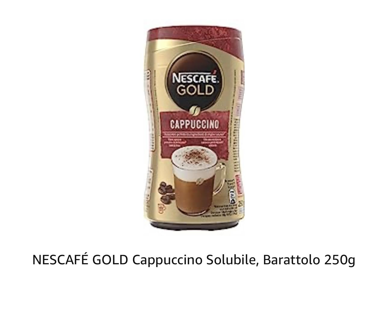 NESCAFÉ Caffè Solubile Cappuccino solubile 250 g