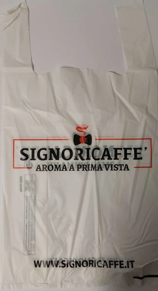 SignoriCaffè Accessori Sig. Caffè Shopper Bio Grandi shopper 500 pezzi