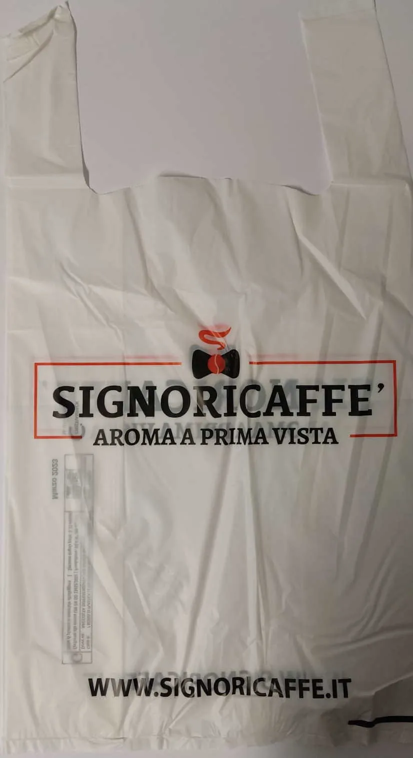SignoriCaffè Accessori Sig. Caffè Shopper Bio Grandi shopper 500 pezzi