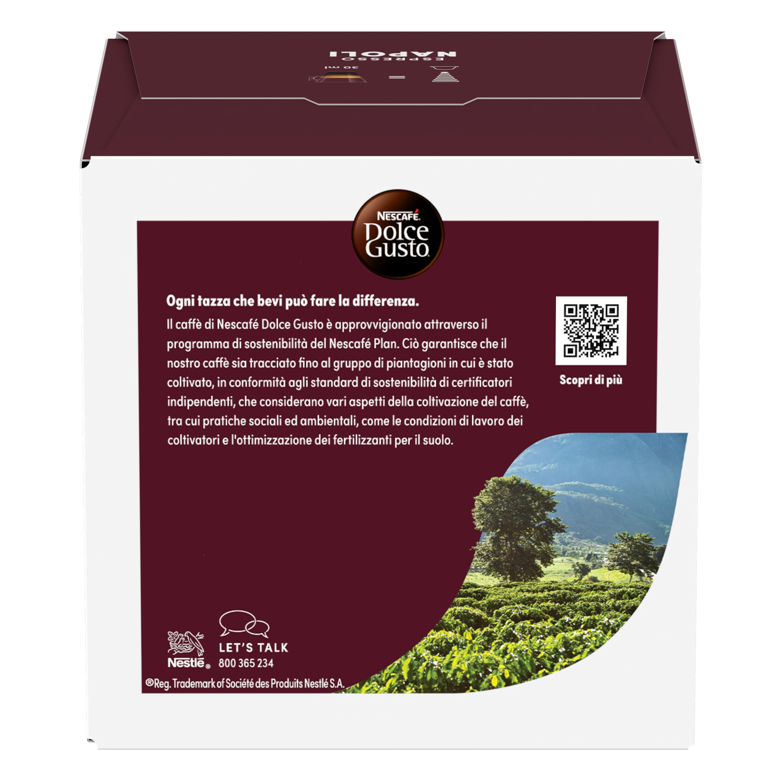 NESCAFÉ Dolce Gusto Espresso Napoli caffè capsule 96 compatibili intensità 13/13