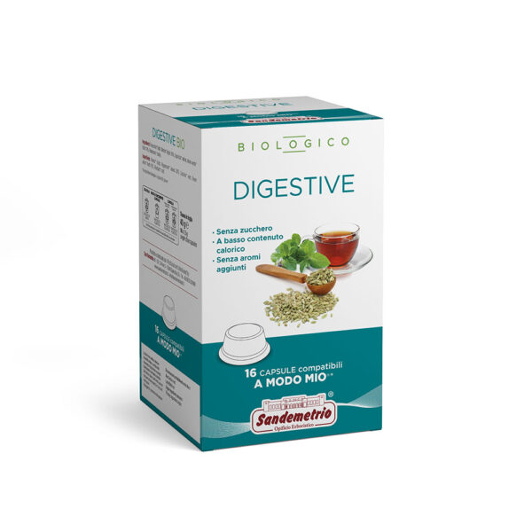 SignoriCaffè Tè e Tisane SanDemetrio Digestive capsule 16 A Modo Mio