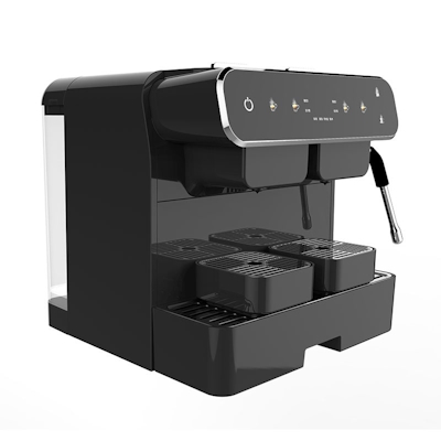 SignoriCaffè Macchine da Caffè in Cialde e Capsule CLE E2 Black macchina espresso due gruppi