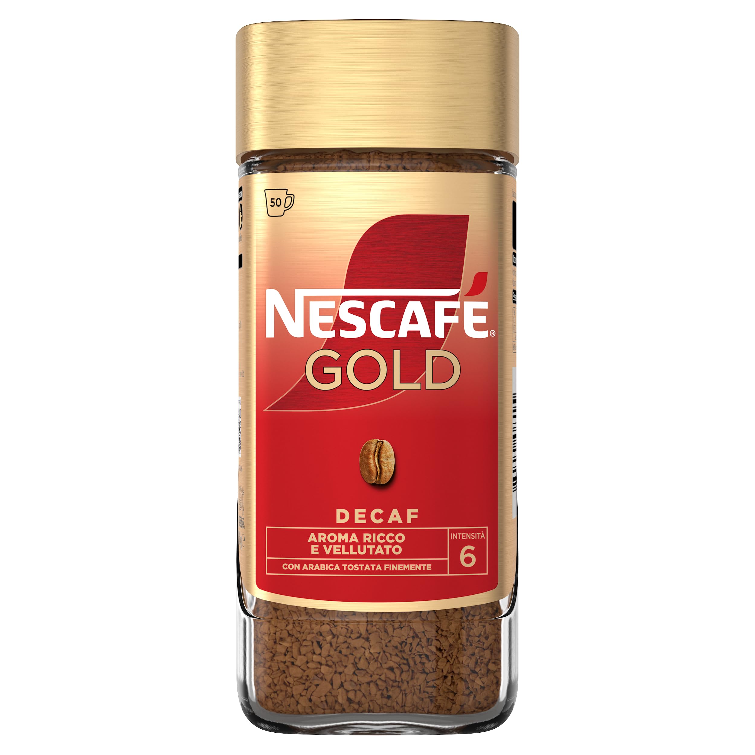 NESCAFÉ Gold Decaf caffè solubile decaffeinato 100 g confezione da 1