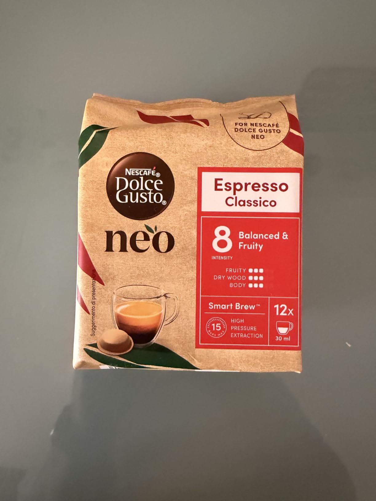 NESCAFÉ Dolce Gusto NEO Espresso Classico capsule 12 pezzi intensità 8