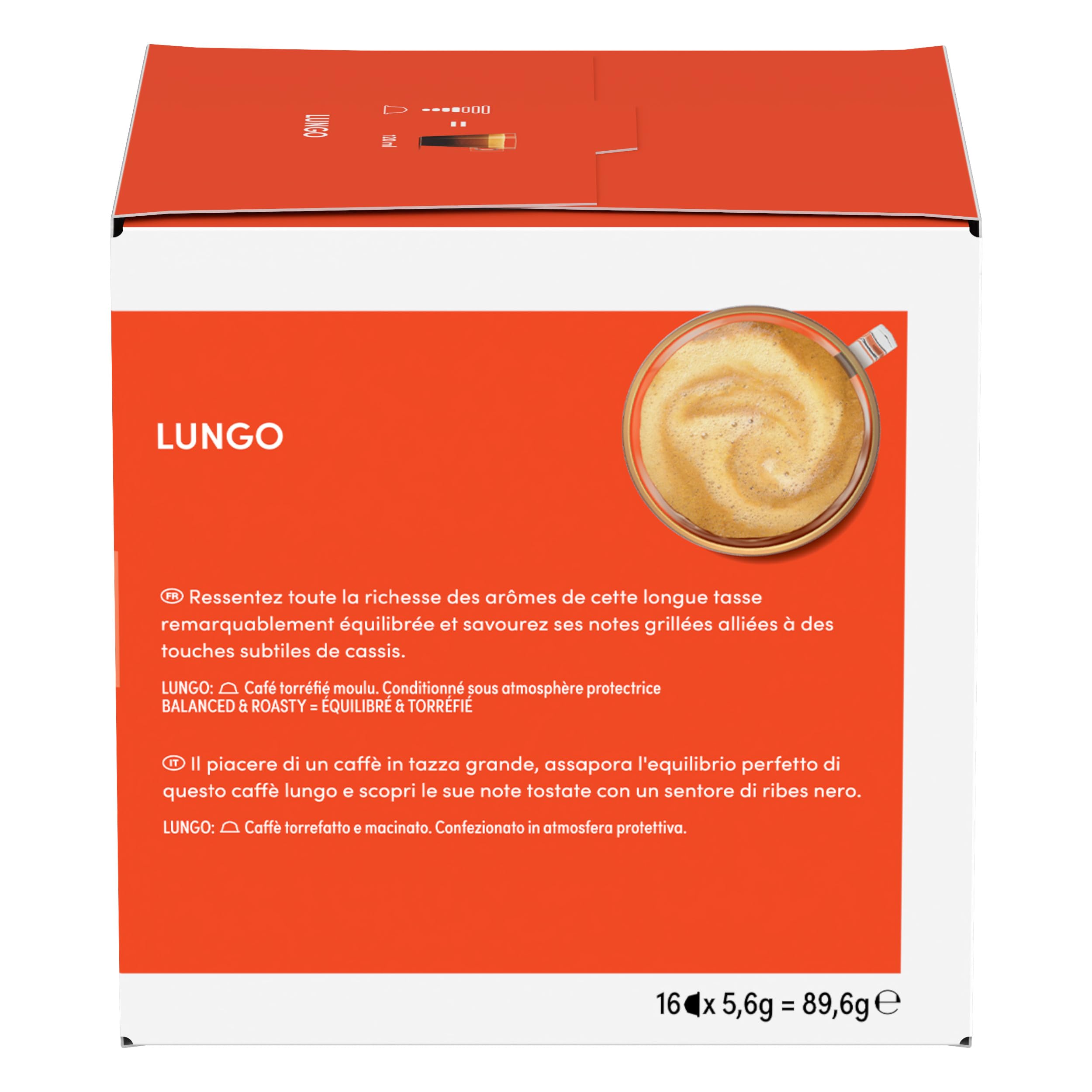 NESCAFÉ Dolce Gusto Lungo capsule 96 pezzi tostatura medio-scura