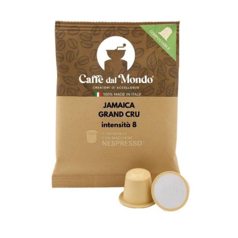 Caffè dal Mondo Capsule compatibili Nespresso Indonesia Flores 80 compostabili