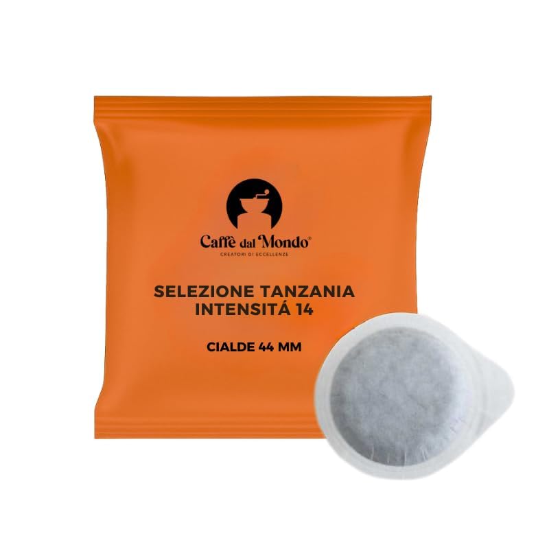 Caffè dal Mondo Cialde carta compostabili Tanzania Bukoba 100 cialde Robusta