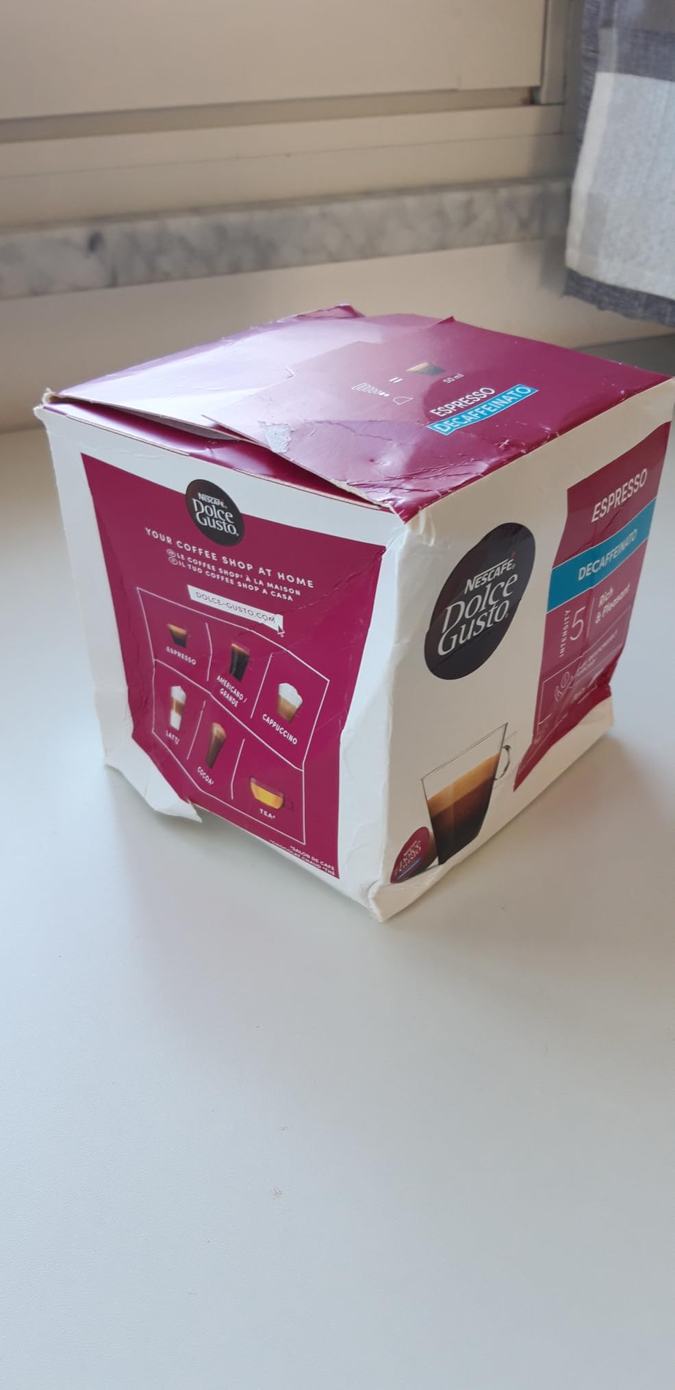 NESCAFÉ Dolce Gusto Espresso Decaffeinato capsule caffè 96 pezzi Arabica