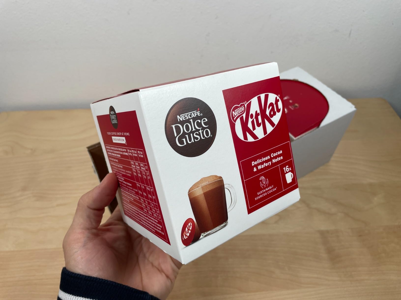 NESCAFÉ Dolce Gusto KITKAT Bevanda Gusto Cacao e Wafer capsule 48 cacao